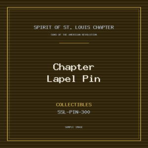 Chapter Lapel Pin